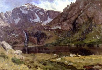 Montaña Lago Albert Bierstadt Pinturas al óleo